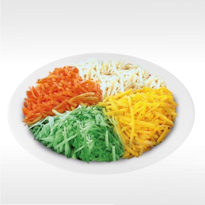 Fein-Julienne-Gemüse
