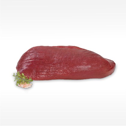 Hirsch Oberschale ohne Silberhaut