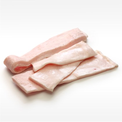 Schweinerücken Speck