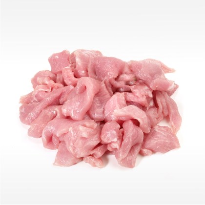 Schweinefleisch geschnetzelt