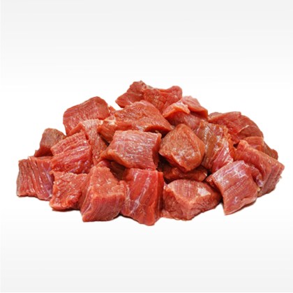 Rindfleisch gewürfelt für Gulasch