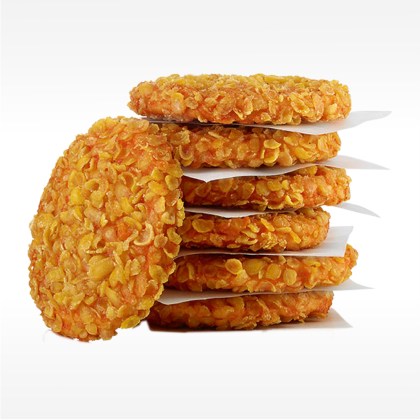 Crunchy Chikn Burger Ø12cm 135g