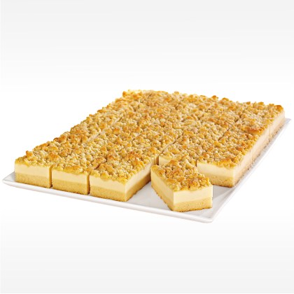 Topfen- Butterstreusel-Schnitte