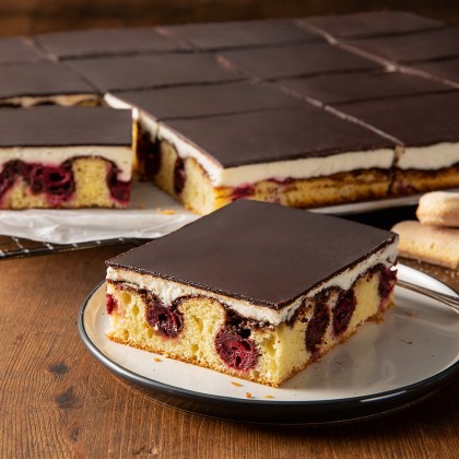 Omas Blechkuchen Donauwelle