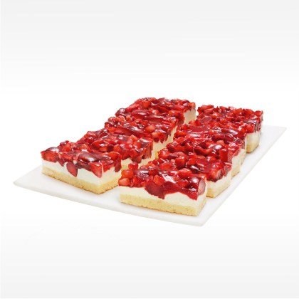 Erdbeer-Joghurt-Sahne-Schnitte