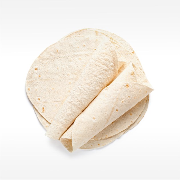 Weizenmehl Tortillas