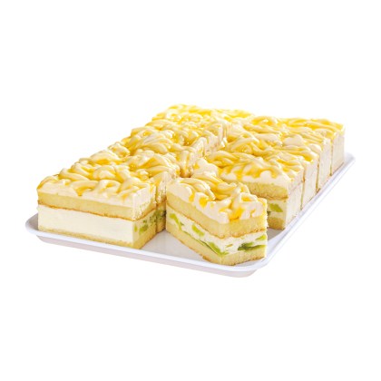 Zitronen-Limetten-Sahne-Schnitte