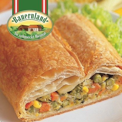 Veganer Gemüsestrudel