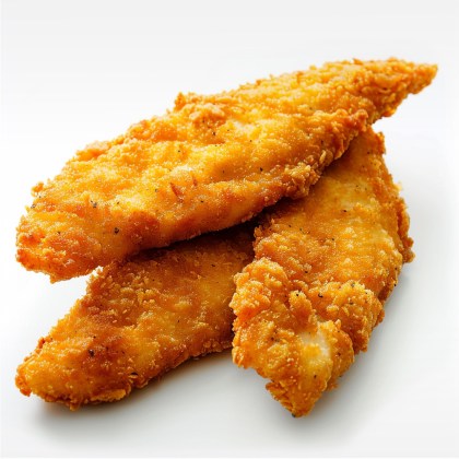 Hühner Filetspitzen roh mit Kürbiskernpanade