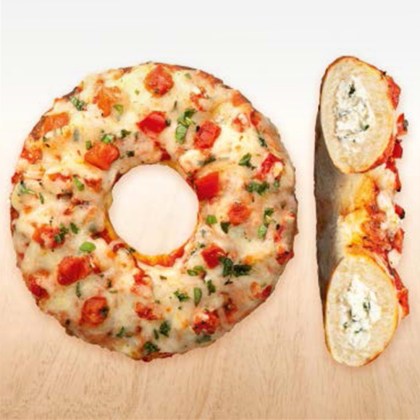 Pizza Donut Tomate-Basilikum