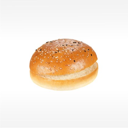 Brioche Burger Bun mit Sesam Ø11cm 90g
