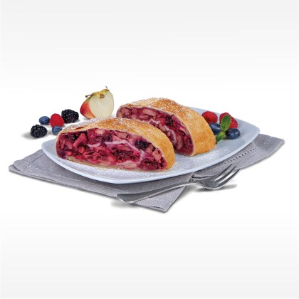 Waldfruchtstrudel fertig