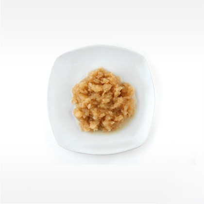 Zwiebelwürfel gebräunt