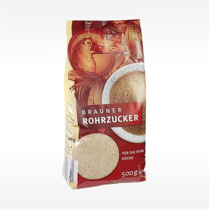 Brauner Rohrzucker