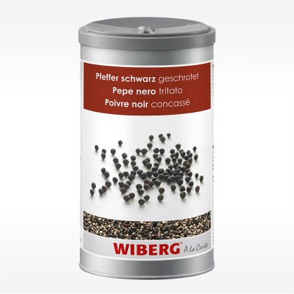 Pfeffer schwarz geschrotet