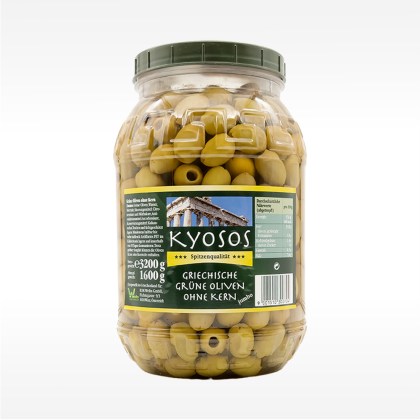 Griechische grüne Oliven Jumbo