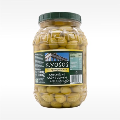 Griechische grüne Oliven Jumbo